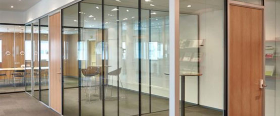 Acoustic Glass in Commercial Complex