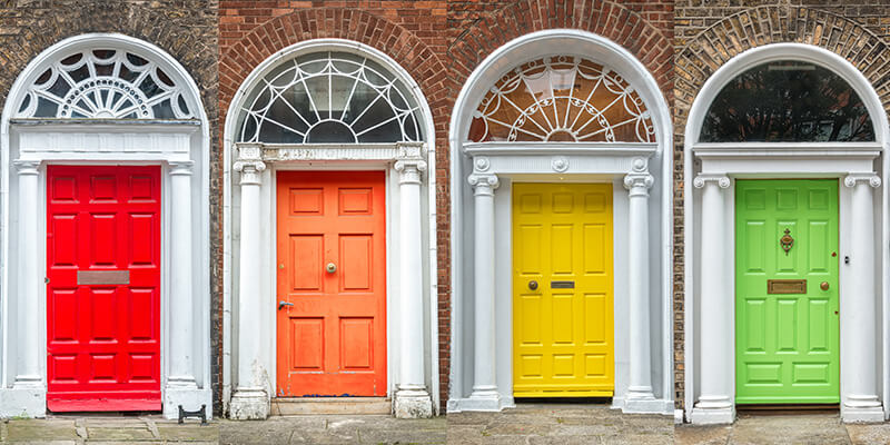 Various Door Colours