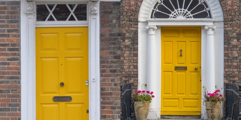 Yellow Front Door