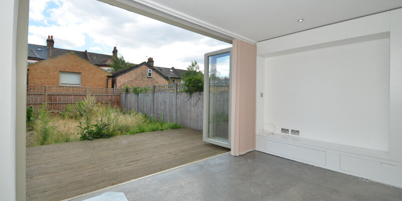 Plain White Bi Fold Doors